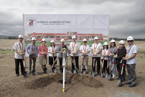 INTERNATIONAL CATHOLIC SCHOOL EVEREST ACADEMY BREAKS GROUND IN NUVALI